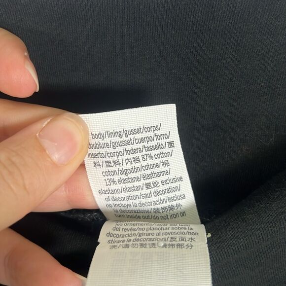 PINK Victorias Secret Crossover skort Black size Large - Picture 7 of 8